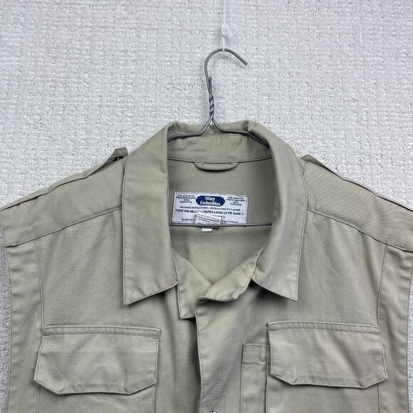 VTG 90s Tilley Safari Hunting Excursion Utility Vest Mens L Photography Canada - Picture 2 of 14